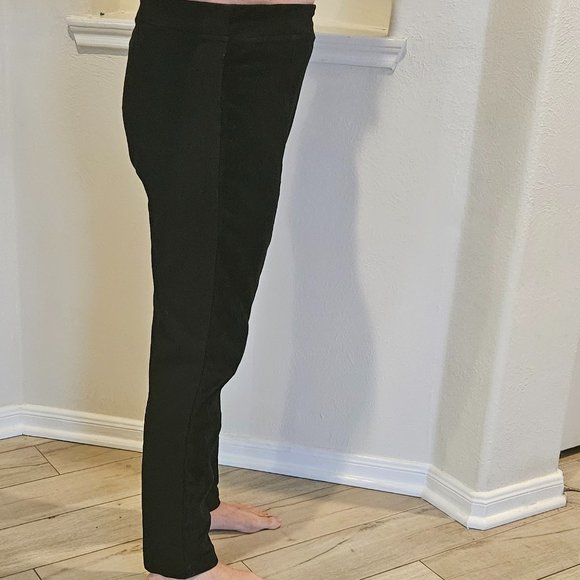 Faux Suede and Power Stretch Pants by Calvin Klein - Picture 5 of 10